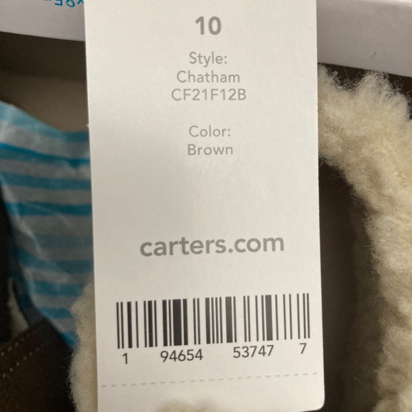 New Carter’s Brown Ankle Boots size 10 - Picture 5 of 5